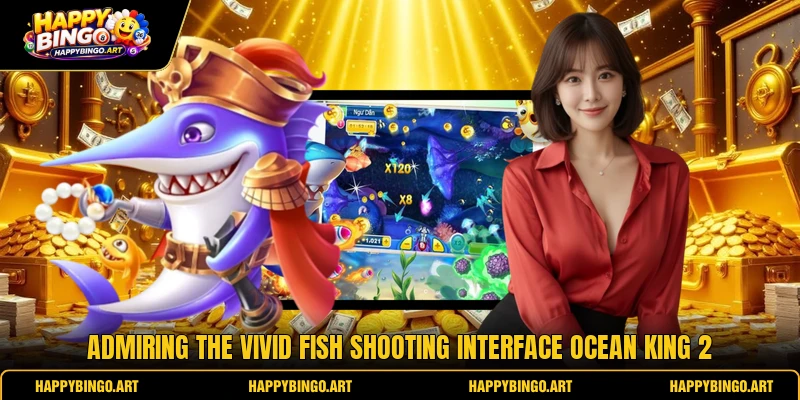 Admiring the vivid fish shooting interface ocean king 2 Admiring the vivid fish shooting interface ocean king 2