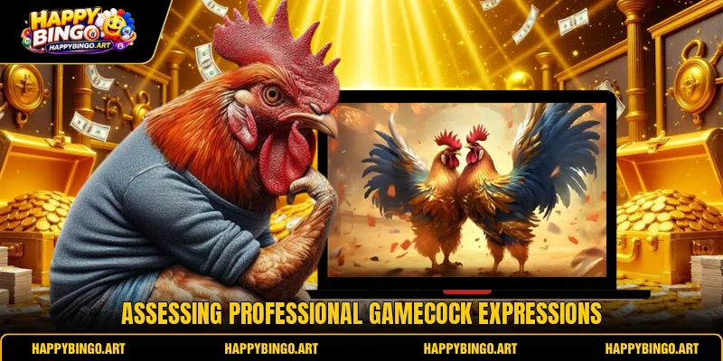 Assessing professional gamecock expressions