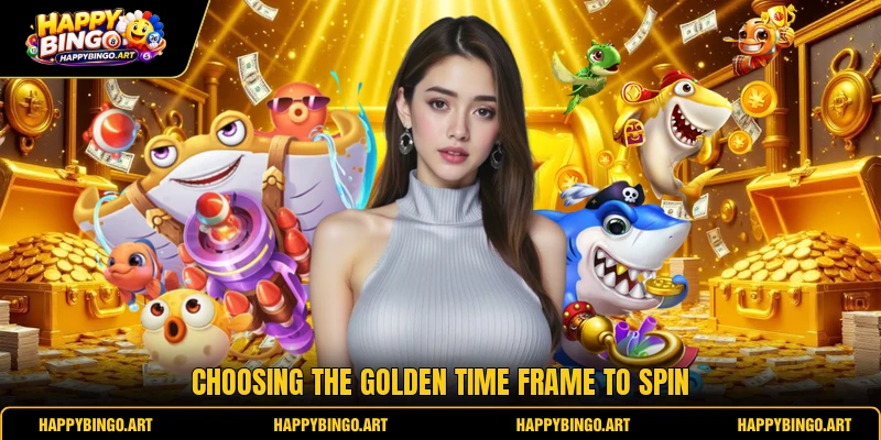 Choosing the golden time frame to spin