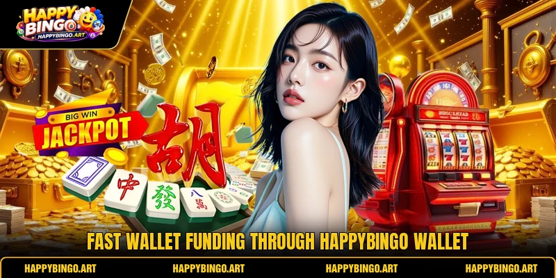 Fast wallet funding through Happybingo wallet