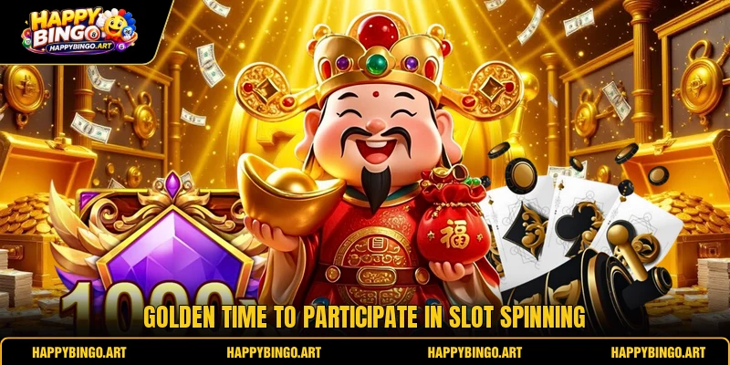 Golden time to participate in slot spinning