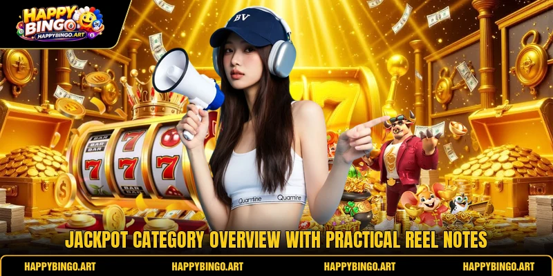 Jackpot category overview with practical reel notes