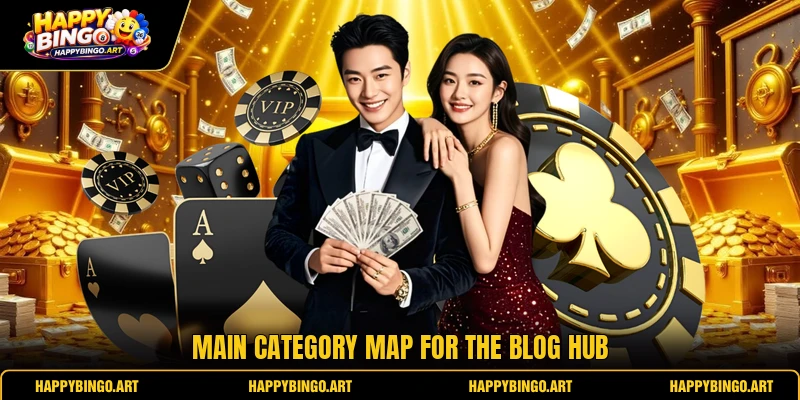 Main category map for the blog hub