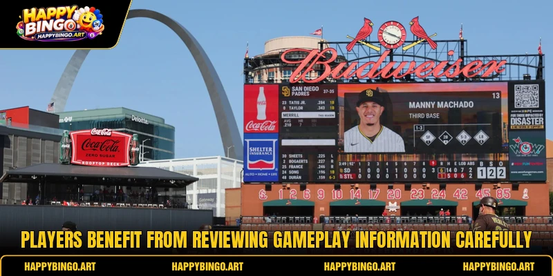 Players benefit from reviewing gameplay information carefully