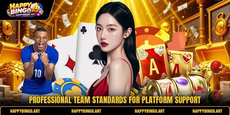 Professional team standards for platform support