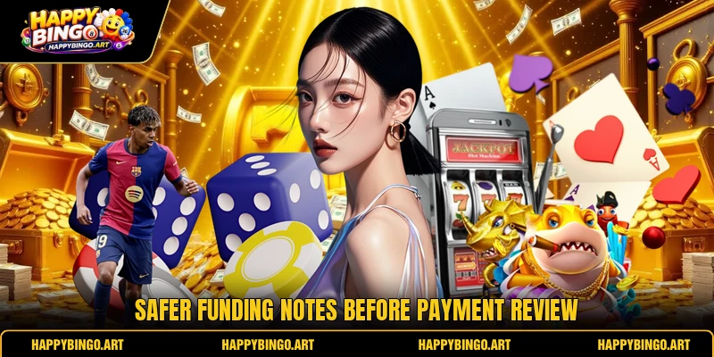 Safer funding notes before payment review