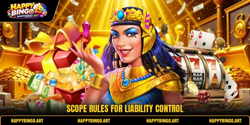 Scope rules for liability control Scope rules for liability control
