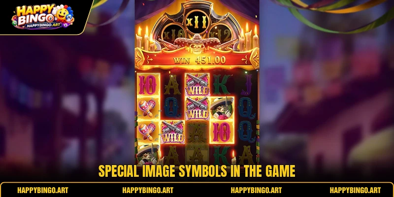 Special image symbols in the game Special image symbols in the game